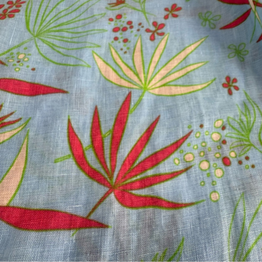 Hiho Floral Linen Midi Dress - Picture 12 of 13